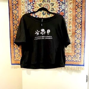 Zaful crop top cotton